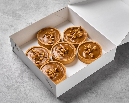 Looma's Caramel Walnut Tarts 8 cm x 6pc