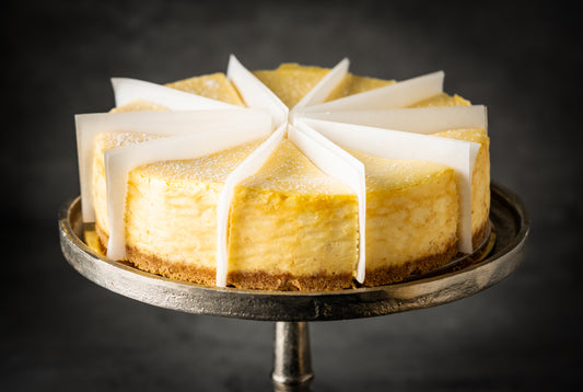 Looma's New York Cheese Cake 8" Sliced into 10