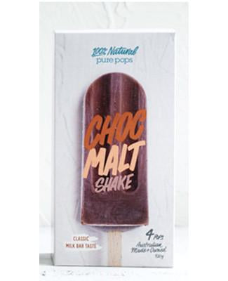 PP Choc Malt Shake 4 x 80ml Retail Pack 8 in ctn