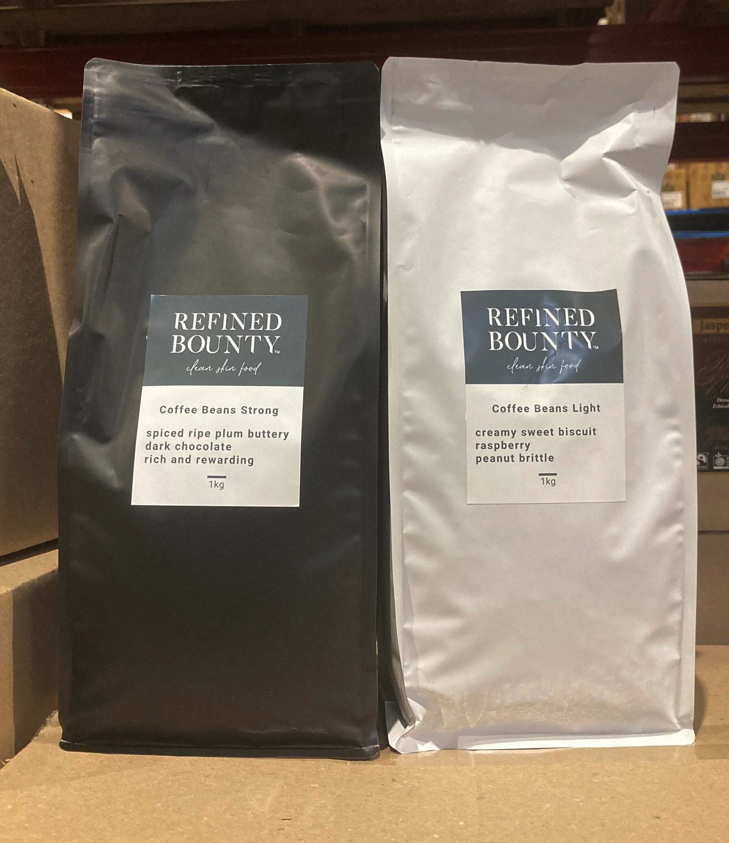 Refined Bounty Strong 1kg Coffee Beans