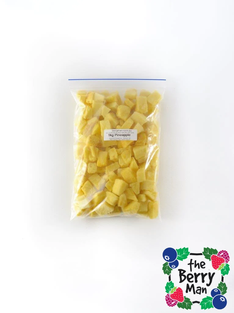 BM Diced Pineapple 1kg Bag