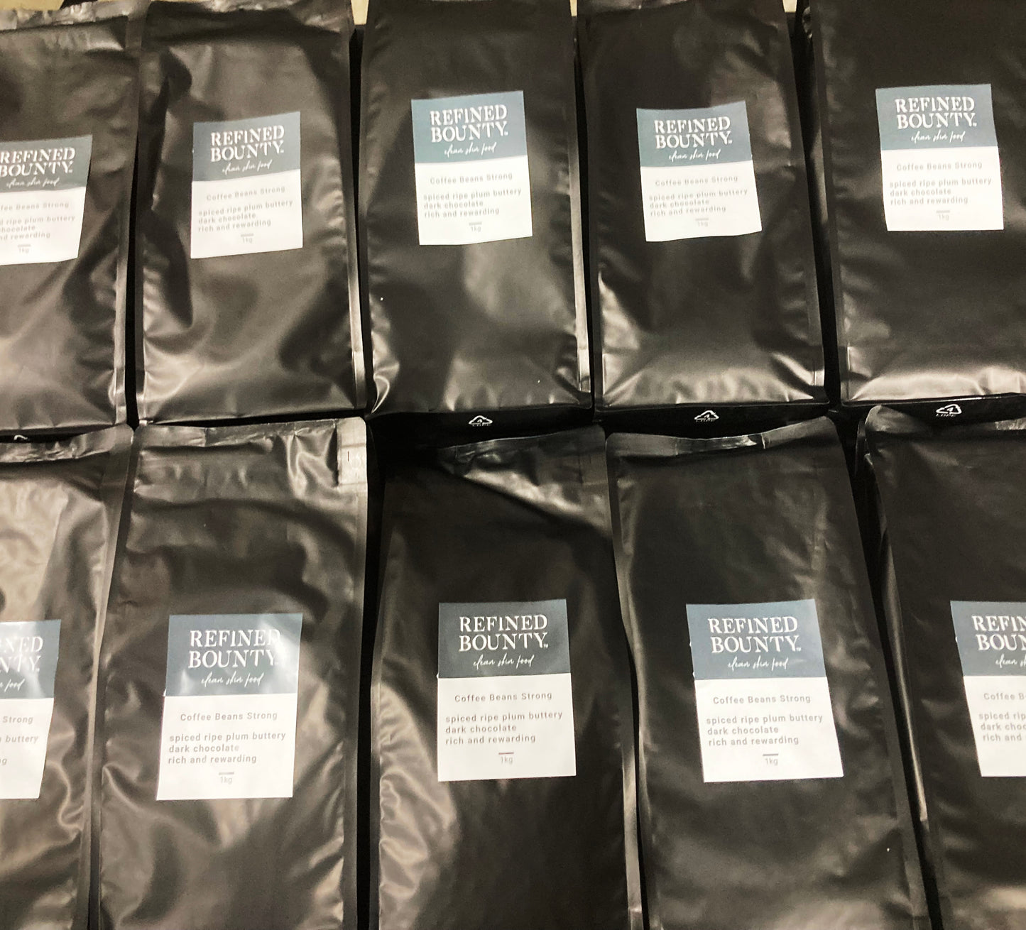 Refined Bounty Strong 1kg Coffee Beans