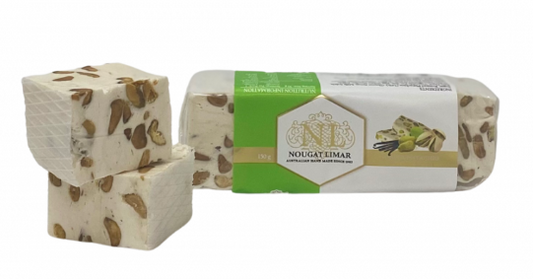 Nougat Limar Vanilla Pistachio Nougat 150g Bar